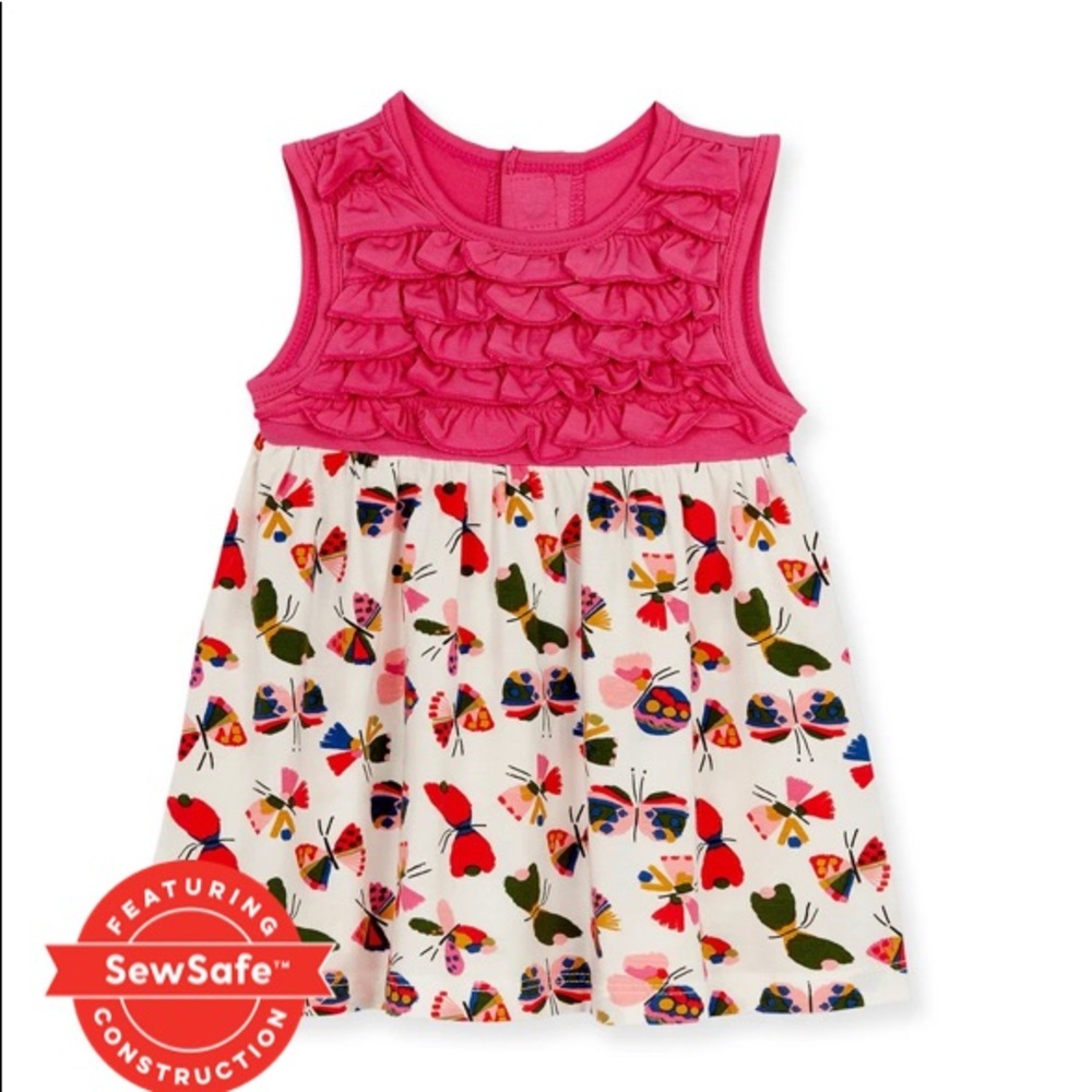 Magnetic Me 3-6 month flutter butterfly dress. Worn once.